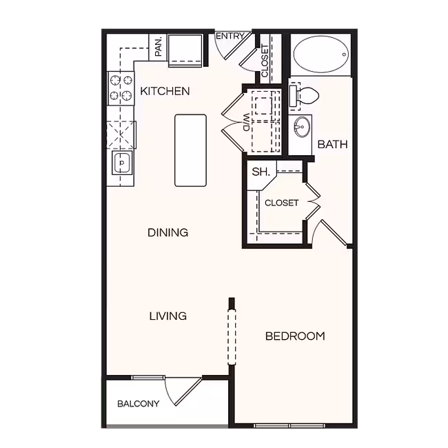 PEARL @ THE MIX-A00 1233 floor plan